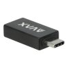 ADA AVAX AD602 CONNECT+ Type C - USB A OTG adapter - Windows/MacOS