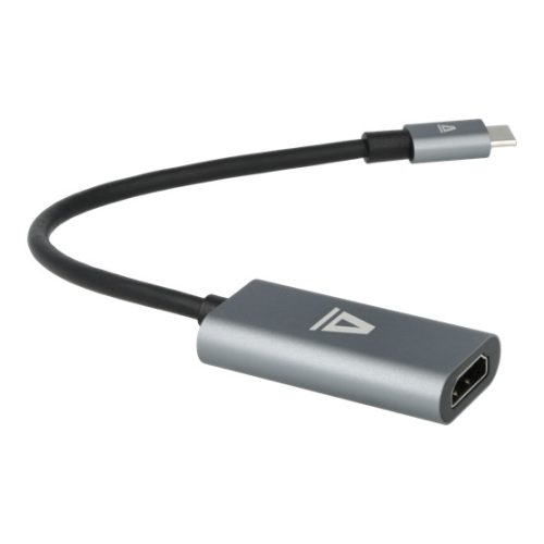 ADA AVAX AD603 CONNECT+ Type C - HDMI 4K/60Hz adapter, alumínium