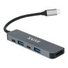 ADA AVAX HB611 CONNECT+ 5in1 Multi HUB Type C - HDMI(4k60Hz), TypeC, 2xUSB 3.0, PD 100W