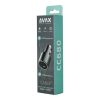 CHG AVAX CC680B CARLY+ USB A + Type C 140W autós töltő, fekete