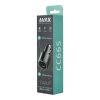 CHG AVAX CC665B CARLY+ USB A + Type C 83W autós töltő, fekete