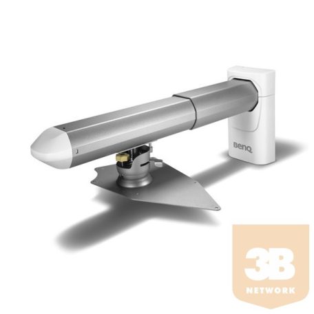 BenQ UltraShortThrow Projektor fali konzol (0.3 T/R PRJ, max faltáv: 525mm, ezüst) max 15kg