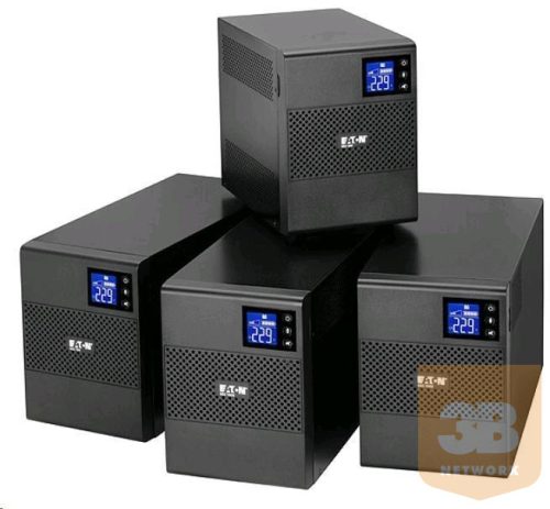 EATON UPS 5SC750I (6 IEC13) 750VA (525 W) LINE-INTERACTIVE szünetmentes tápegység, torony - USB / RS232 soros interfész