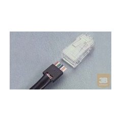   AMP RJ-45 dugasz, szálvezetővel, 8p., UTP, 24AWG vezetékhez (6-569278-3)