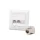KELine 601143-UP + KEJ-C6A-S-10G(3) Modulo50 süllyesztett aljzat, Kategória 6A, 3xRJ45/s csatlakozóval
