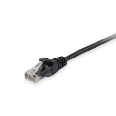   Equip Kábel - 603051 (UTP patch kábel, CAT6A, Réz, LSOH, 10Gb/s, fekete, 0,5m)