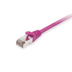   Equip Kábel - 605553 (S/FTP patch kábel, CAT6, Réz, LSOH, lila, 0,25m)