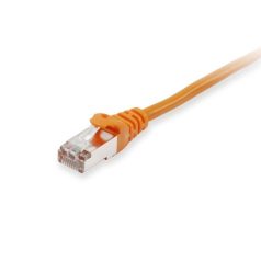   Equip Kábel - 605570 (S/FTP patch kábel, CAT6, Réz, LSOH, narancssárga, 1m)