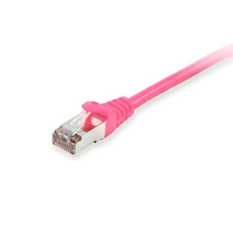 Equip Kábel - 605581 (S/FTP patch kábel, CAT6, Réz, LSOH, rózsaszín, 2m)