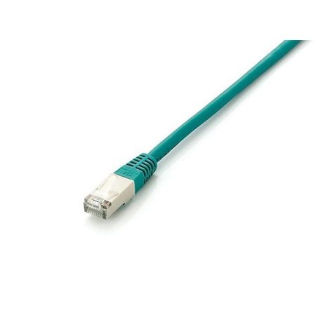 Equip Kábel - 605647 (S/FTP patch kábel, CAT6A, Réz, LSOH, 10Gb/s, zöld, 0,5m)