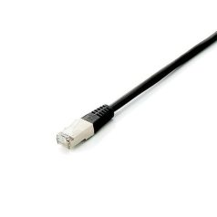   Equip Kábel - 605690 (S/FTP patch kábel, CAT6A, Réz, LSOH, 10Gb/s, fekete, 1m)