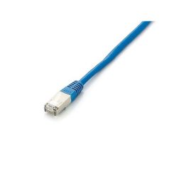   Equip Kábel - 605830 (S/FTP patch kábel, CAT6A, Réz, LSOH, 10Gb/s, kék, 1m)