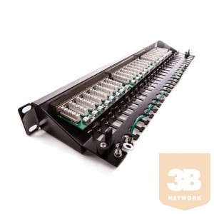 KELine 606029 Patch panel KOMPAKT, Kategória 5E, 24xRJ45/s