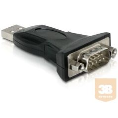 Delock adapter, USB 2.0 -> COM (DB9M)