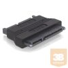 Delock 61695 Adapter SATA 22tűs female > Micro SATA male 16tűs