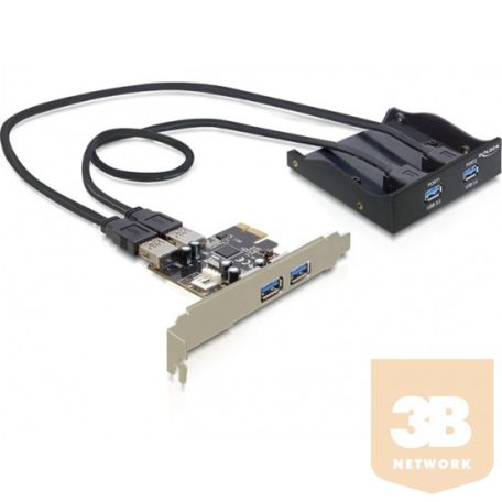 ADA Delock 61893 2 x USB 3.0 + PCI Express Card 2 x USB 3.0 elülső panel