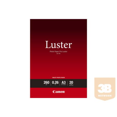CANON LU-101 260g/m2 A3 20 sheets 1-pack luster paper