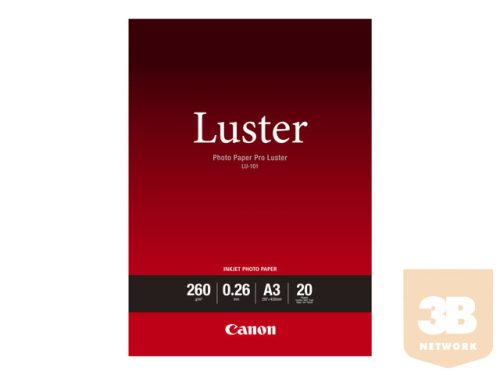 CANON LU-101 260g/m2 A3 20 sheets 1-pack luster paper