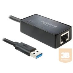 Delock adapter, USB 3.0 -> Gigabit LAN 10/100/1000 Mb/s