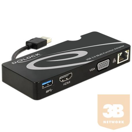 ADA Delock 62461 USB3.0 - HDMI/VGA + Gigabit LAN + USB3.0