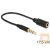 Delock Cable Stereo jack 3.5 mm 4 pin > Stereo plug 3.5 mm 4 pin (changes pin)