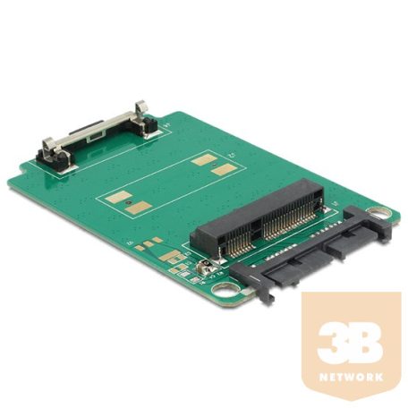 ADA Delock 62520 Micro SATA 16pin > mSATA teljes méretű konverter