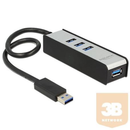 DELOCK USB 3.0 HUB 4 portos