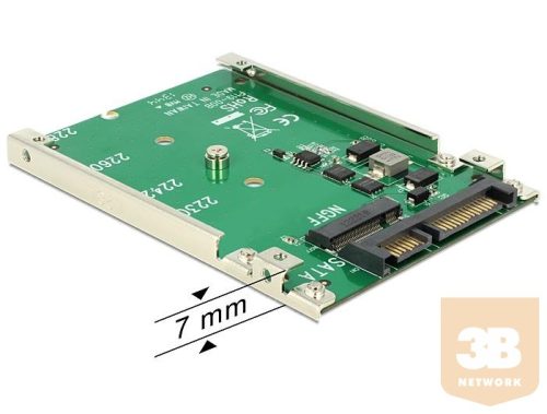 Delock 2.5'' Converter SATA 22 Pin > M.2 NGFF