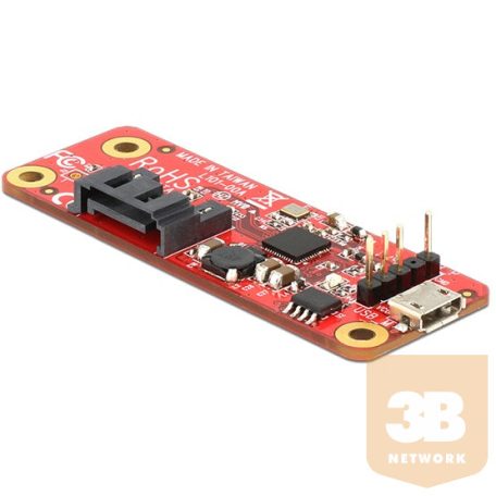 ADA Delock 62626 Raspberry Pi USB micro-B anya / USB pin header > Sata 7pin konverter