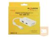 Delock Adapter mini Displayport 1.1 male > VGA / HDMI / DVI female Passive white