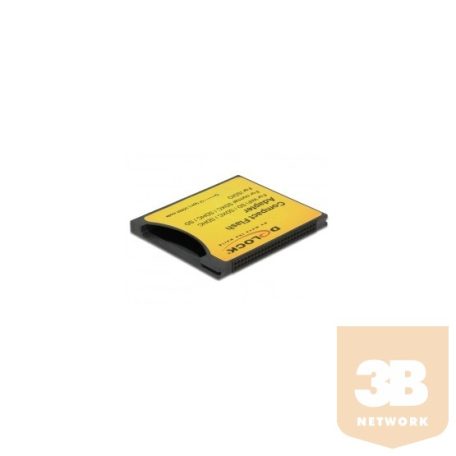 FL Delock 62637 CF > iSDIO (WIFI SD)/SDHC/SDCX memóriakártyákhoz adapter