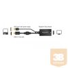 Delock adapter HDMI-A male > Displayport 1.2 female+USB power