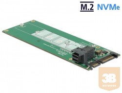 ADA Delock 62703 22tűs / SFF-8643 NVMe > 1x M.2 NGFF M aljzat SATA átalakító