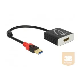   Delock 62736 USB3.0 A csatl. dugó > HDMI csatl. hüvely adapter