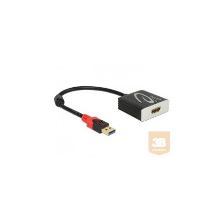 Delock 62736 USB3.0 A csatl. dugó > HDMI csatl. hüvely adapter