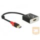 Delock 62736 USB3.0 A csatl. dugó > HDMI csatl. hüvely adapter