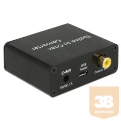   ADA Delock 62789 Converter Digital Audio TOSLINK > Coaxial