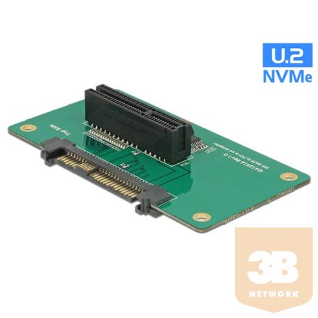 ADA Delock 62863 Adapter U.2 SFF-8639 > PCIe x4 rögzítolemezzel