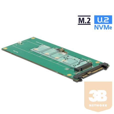 ADA Delock 62865 Átalakító U.2 SFF-8639 NVMe > 1 x M.2 M aljzat