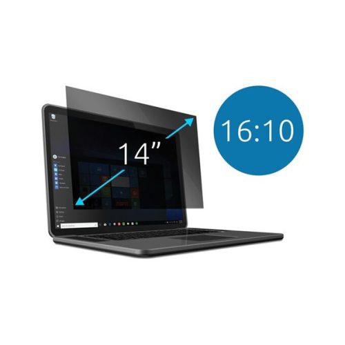 KENSINGTON Monitorszűrő (Privacy Screen Filter for 14" Laptops 16:10 - 2-Way Removable)