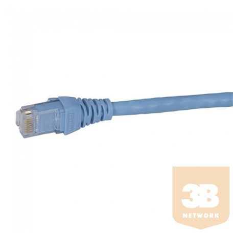 Legrand patch kábel - Cat6, árnyékolatlan, U/UTP, 1m, világos kék, réz, PVC, LinkeoC