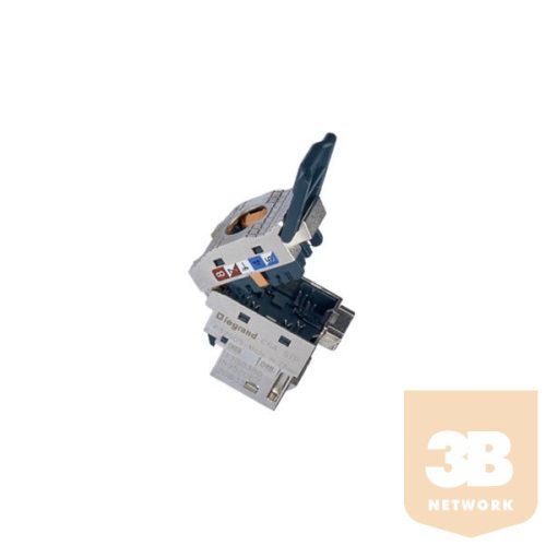 Legrand keystone - 24db x RJ45 keystone port készlet, Cat6, STP, szerszámmentes, 10Gigabit, LinkeoC