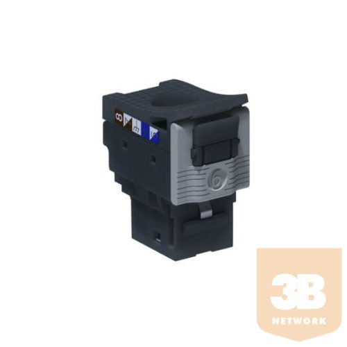 Legrand keystone - 24db x RJ45 keystone port készlet, Cat5e, UTP, szerszámmentes, 1Gigabit (Linkeo patch panelekhez)