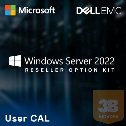 DELL EMC szerver SW - ROK Windows Server 2022 ENG, 10 User CAL.