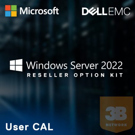 DELL EMC szerver SW - ROK Windows Server 2022 ENG, 1 User CAL.