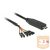 KAB Delock 63946 USB-C 2.0 M > LVTTL 3.3V 6 pin pin header female konverter - 2m