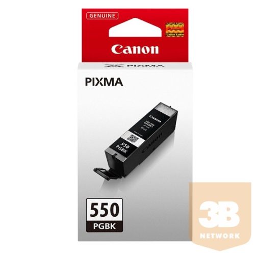 CANON Patron PGI-550PGBK, fekete, P7250, iP8750, MG5450, MG5550, MG6350, MG6450, MG7150, MX925