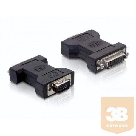 Delock 65017 Adapter DVI 24+5 female -> VGA 15 tűs male