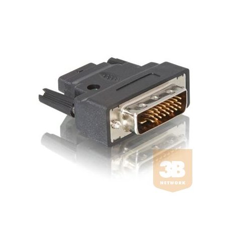 Delock adapter, HDMI (F) -> DVI-D(24+1) Dual Link (M)