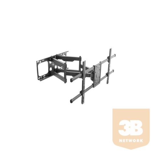 Equip TV Fali konzol - 650324 (37"-90", Max.: 75kg, dönthető, forgatható, fekete)